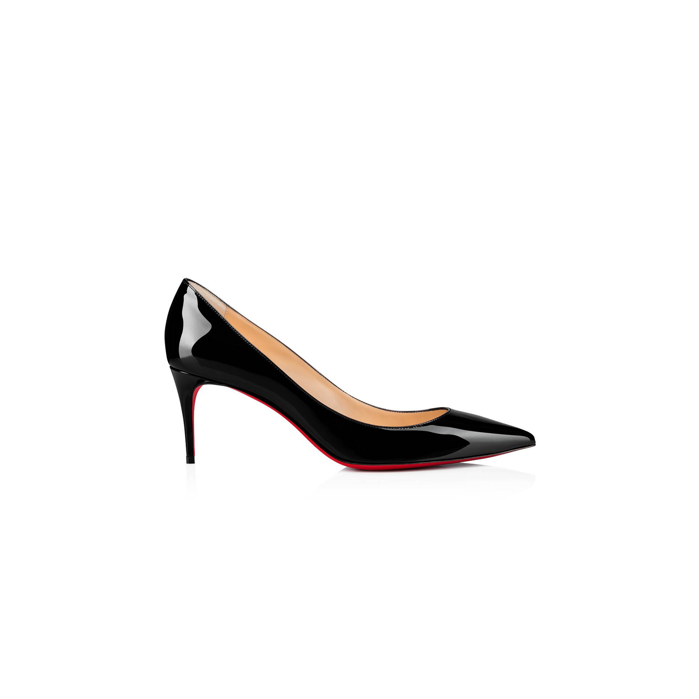 Ch**an louboutin kate 70 mm pumps-patent calf leather-black-women 3191451bk01